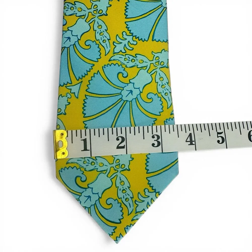 NWT Holliday & Brown Special Re-Edition Men's Silk Necktie Hand Made In Italy